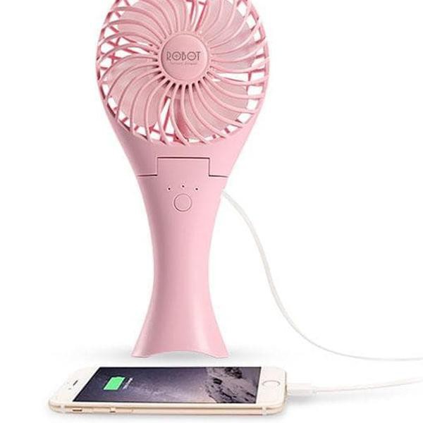 ROBOT Powerbank kipas RT-BF07 BF07 - PINK - 2000 mAh ORIGINAL