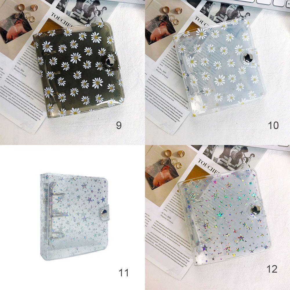 TOP Album Foto Mini Portable Photocard Sleeves Gambar Penyimpanan1/2/3 inch Kartu Organizer Photocard Collect