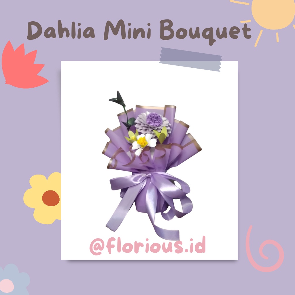 BUKET BUNGA MINI/ BUKET WISUDA / BUKET BUNGA MURAH/ KADO WISUDA