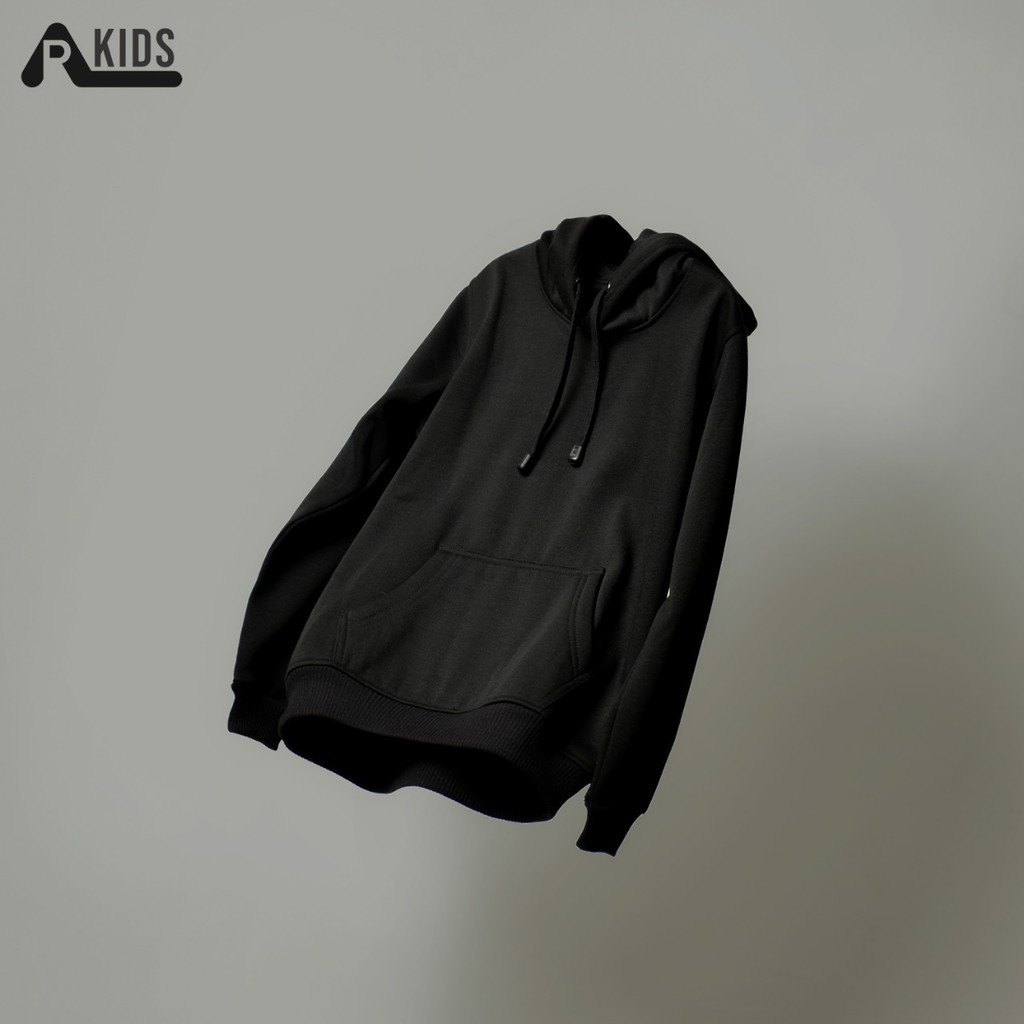 Hoodie Anak Polos Laki-laki / Perempuan ArhighresKids Unisex Bahan Fleece Tebal