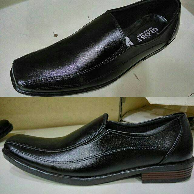 Sepatu Pantofel Dewasa Fullblack Hitam Sekolah Kerja Casual Resmi Traning Formal Kantor