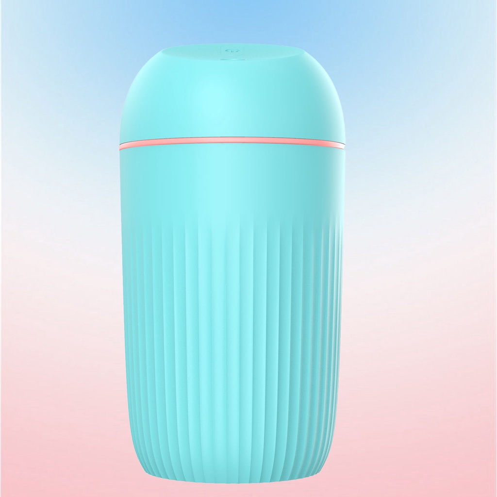 YUHO Diffuser humidifier mobil portable essential oil reed hampers safe care aromatheraphy pembersih udara Pelembab minyak esensial aromaterapi parfum pengharum uap ruangan air purifier penyejuk infuser minimisk-Green 420ml