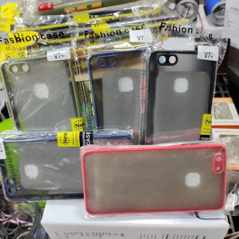 SOFTCASE SILIKON BUMPER CASE AERO VIVO V7 PLUS My CHOICE + RING KAMERA