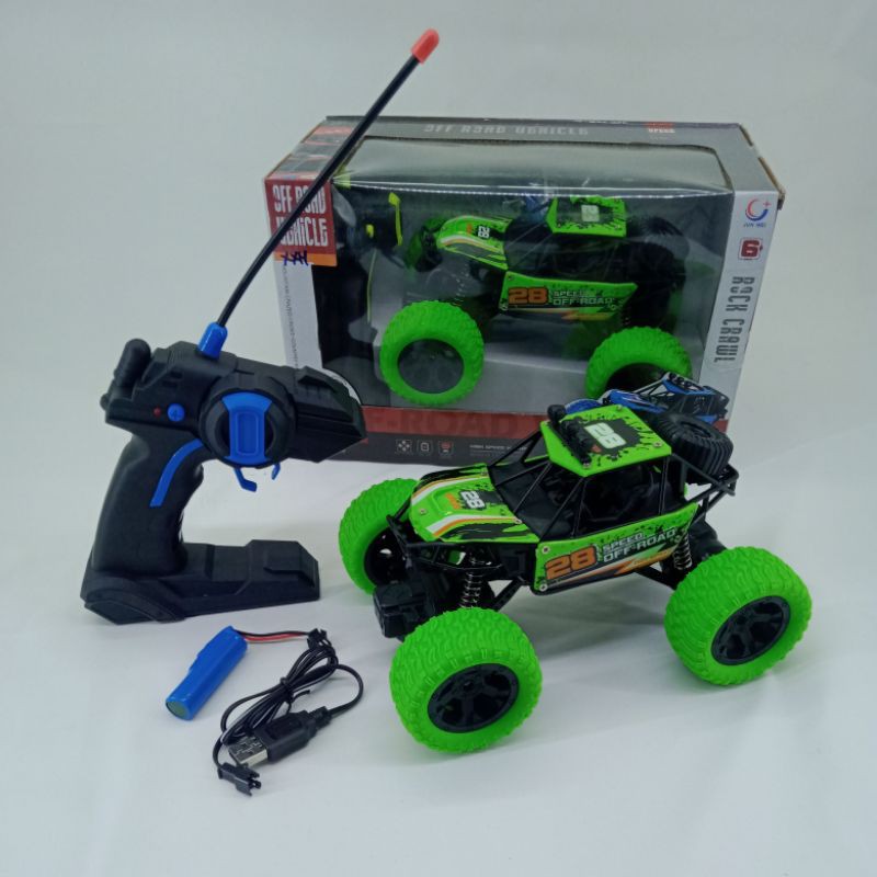 MAINAN ANAK REMOTE CONTROL RC ROCK CRAWL OFFROAD VEHICLE R/C