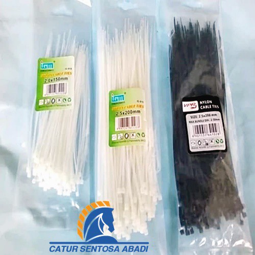 

KABEL TIE TIES SIGMA TALI PENGIKAT TEBAL TERLARIS 10CM HPP HITAM CSA