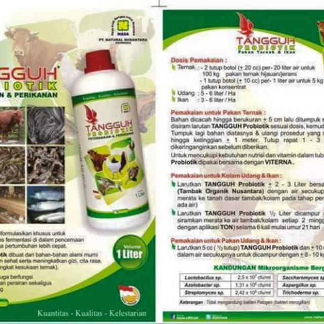 

Tangguh prabiotik 1 liter