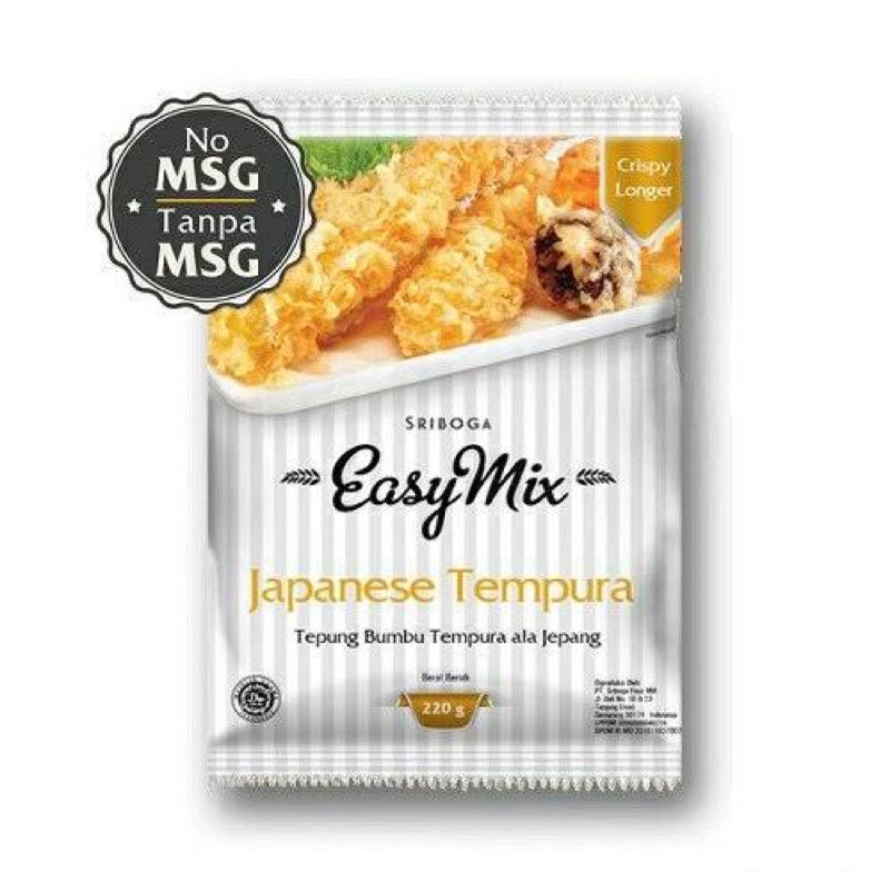

Sriboga Easy Mix Japanase Tempura 220gr