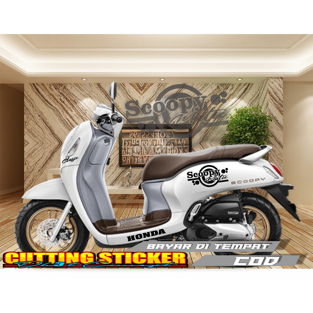 Stiker Motor Scoopy Sticker Striping Scoopy Matic Sticker Scoopy Prestige All Motor Scoopy