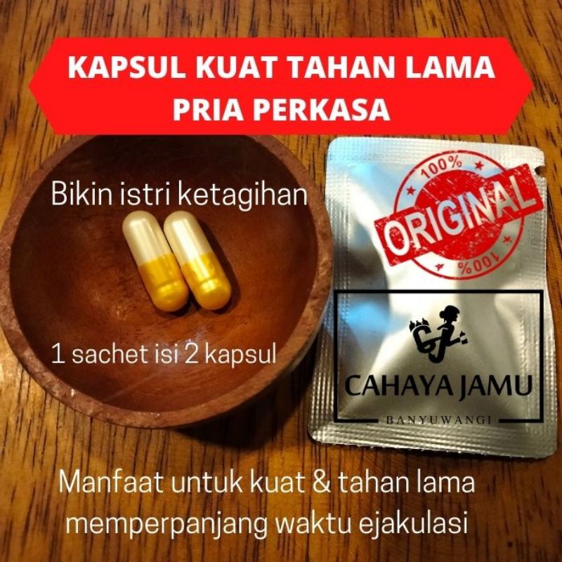 Jual Kapsul Kuat Pria Perkasa Tempur Tahan Lama Shopee Indonesia 