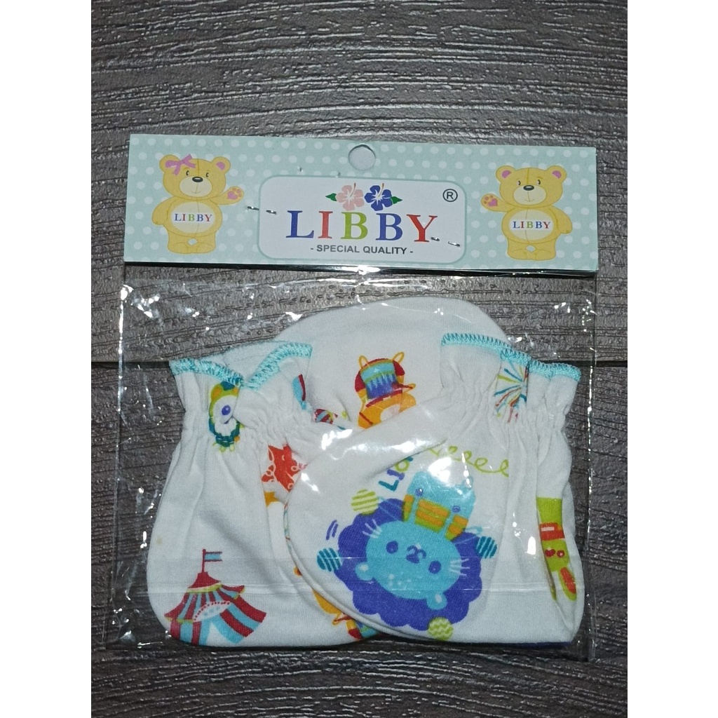Libby Sarung Tangan dan Sarung Kaki Bayi New Born