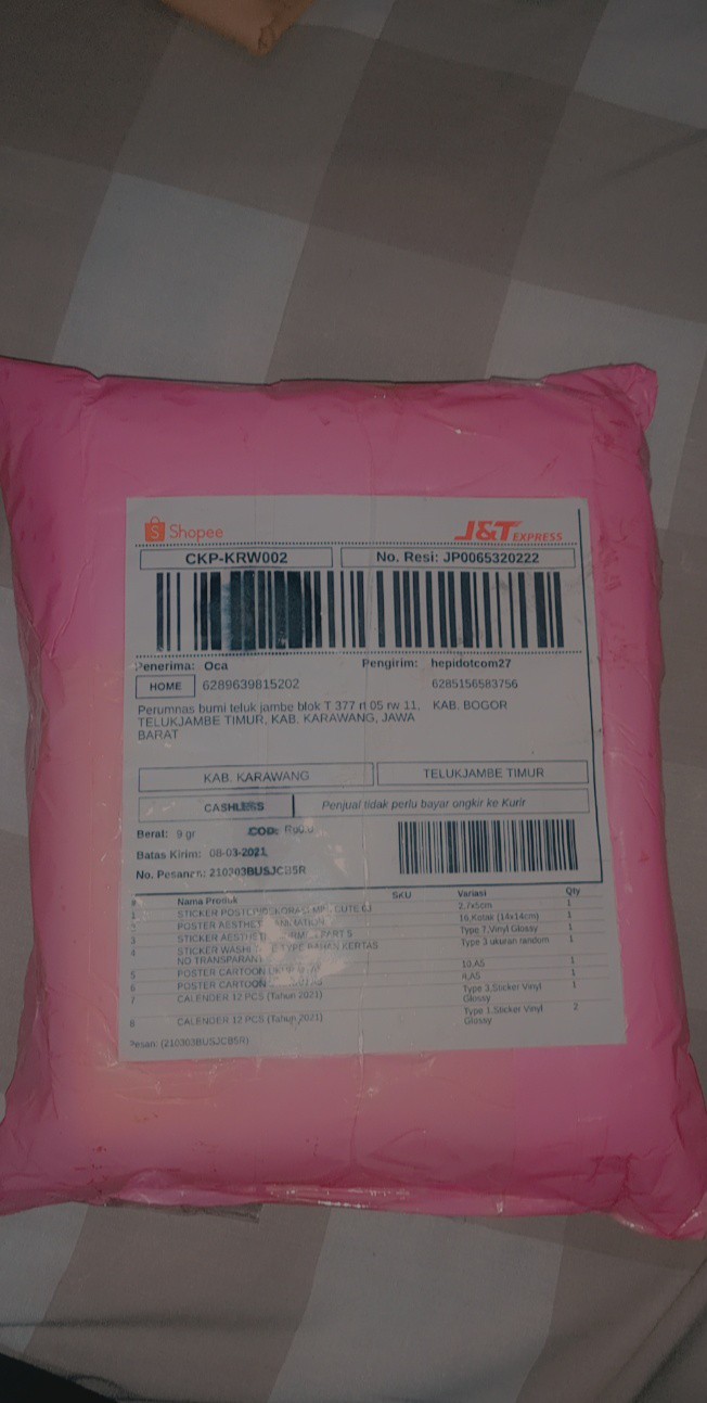 Sticker Poster/dekorasi Mini Cute 03