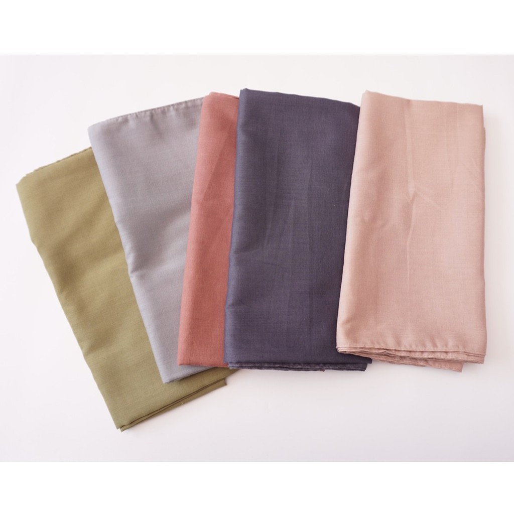 Segi empat hijab - jilbab segiempat - basic square hijab - jilbab segiempat cotton