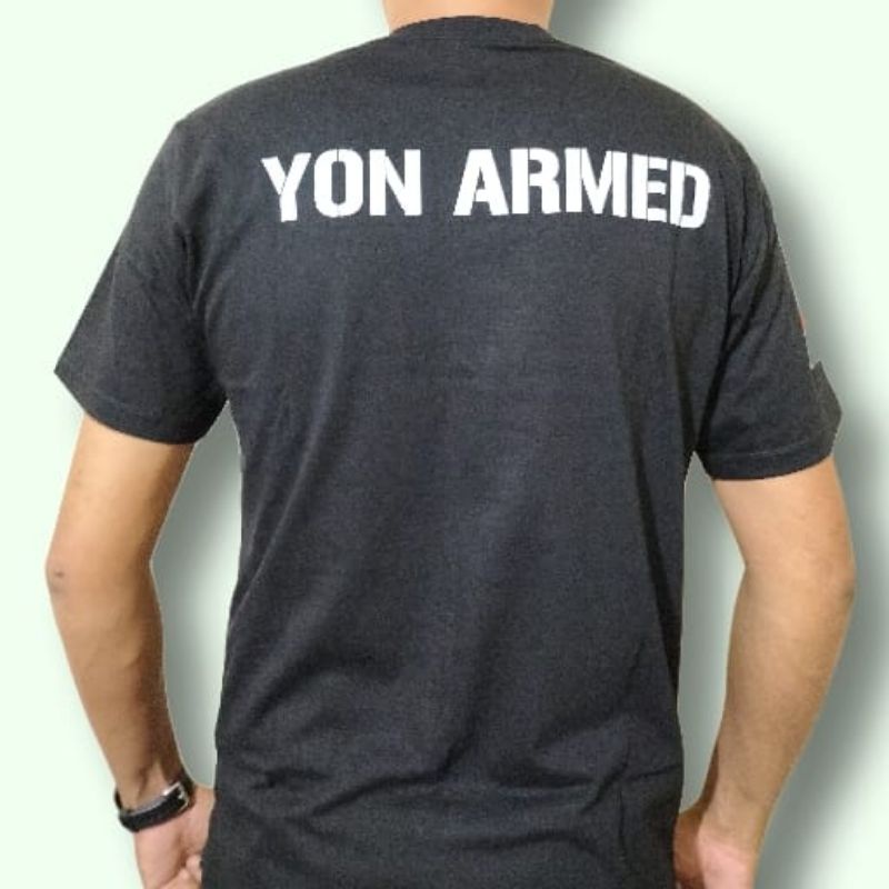 KAOS TNI ARMED//KAOS TNI-AD//KAOS LENGAN PENDEK COMBED 30S