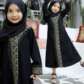 Terbaru.. abaya hitam turkey kimono jetblack gamis syari arabian murah