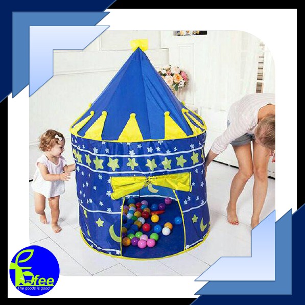 [IMPORT] - Tenda Anak Istana Castle Camping Indoor Outdoor Bentuk Kerucut