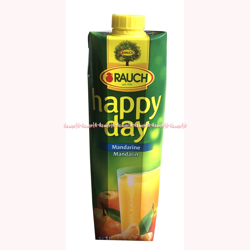 Rauch Happy Day Mandarin 1L Minuman Jus Instan Rasa Jeruk Mandarin Juice Siap Minum