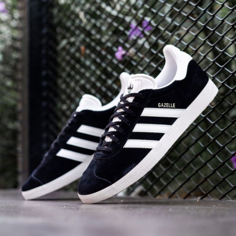 ADIDAS GAZELLE BLACK WHITE ORIGINAL