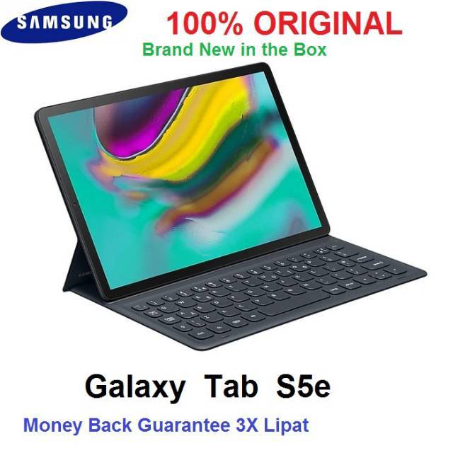 Keyboard Tab S5e SAMSUNG Book Cover Keyboard Galaxy Tab S5e Original 100% asli