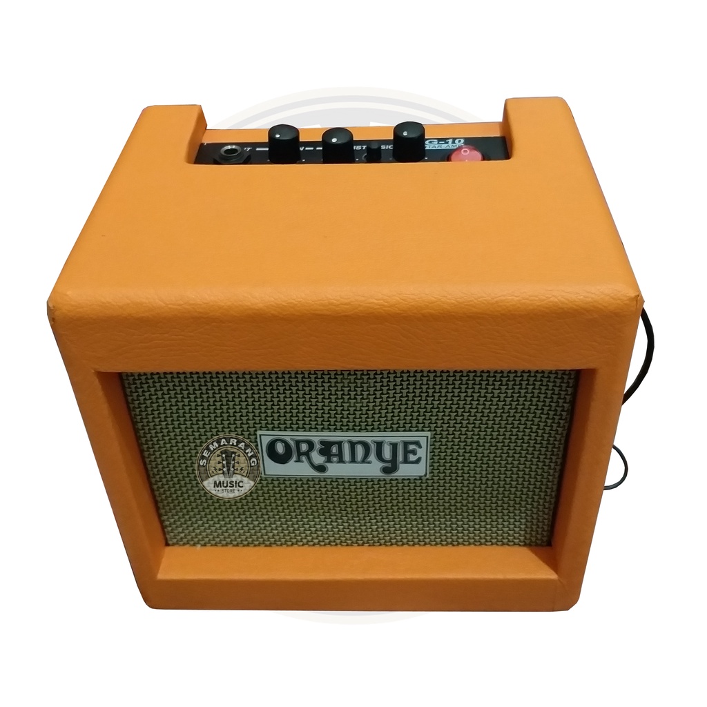 Ampli Gitar Bass Keyboard Speaker 5&quot; inch Amplifier Gitar Clean dan Distorsi Effect Amply Gitar