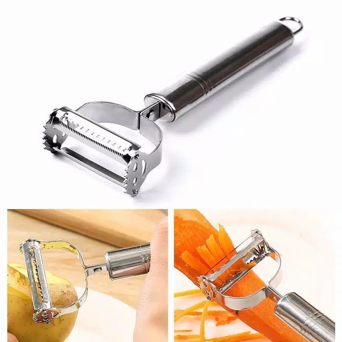 DAPET 2 PCS FRUIT PEELER FULL STAINLESS