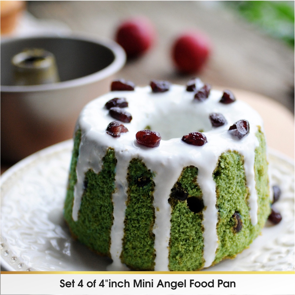 CHEFMADE Cetakan Loyang Chiffon Pan Cake Mini Tegak Lurus Anti Lengket Bongkar Pasang Non Stick