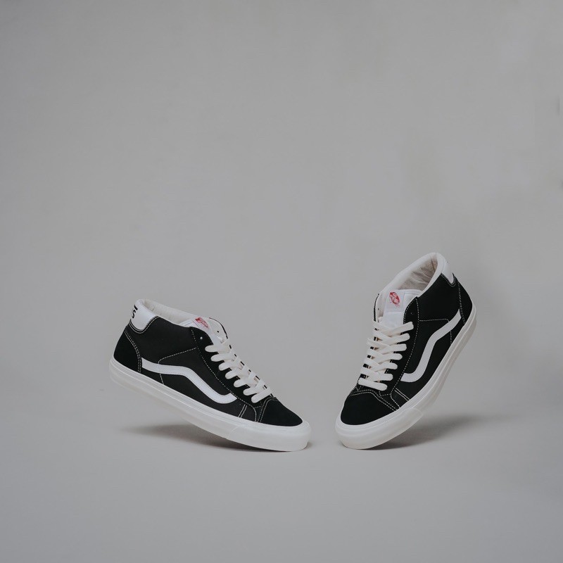 SALE Sneakers Vans Vault OG Mid Skool 37 LX Black White Original 100%