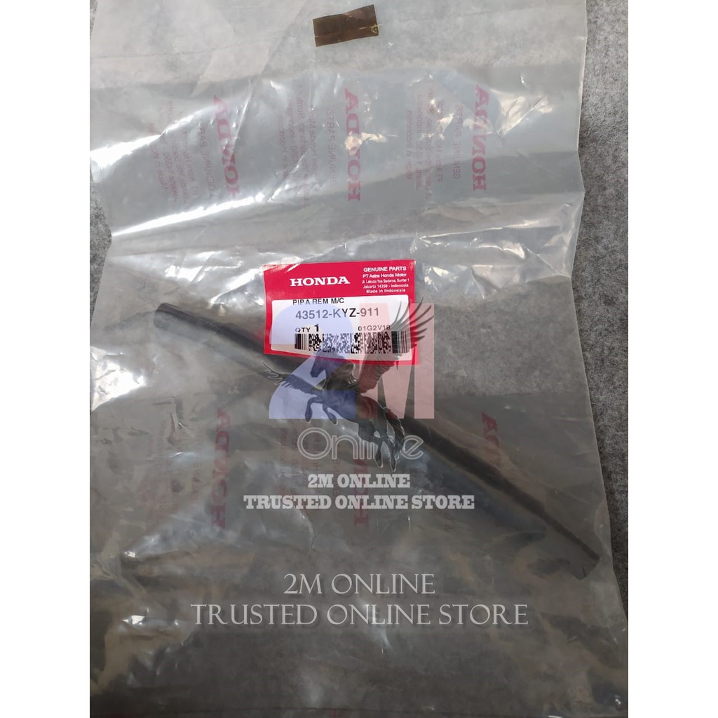 Mdr HOSE COMP MC PIPA REM SUPRA X 125 HELM IN ORI AHM 43512-KYZ-911