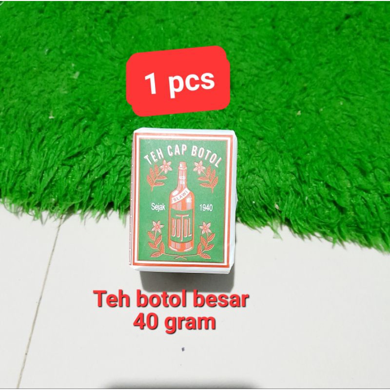 Teh Tubruk Cap Botol Besar 40 gr 1 pcs