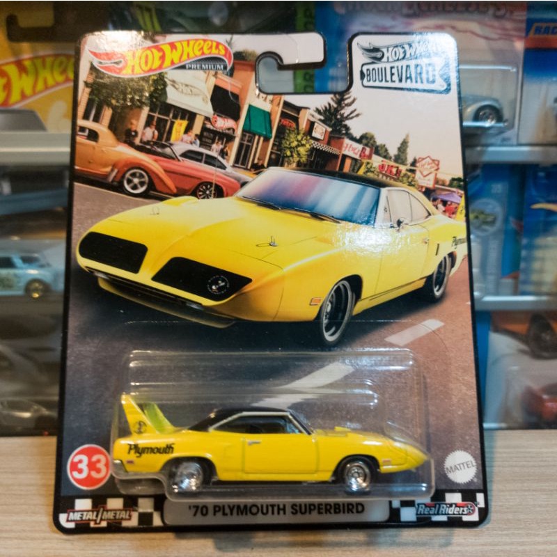 HOT WHEELS 70 PLYMOUTH SUPERBIRD - BOULEVARD - PREMIUM