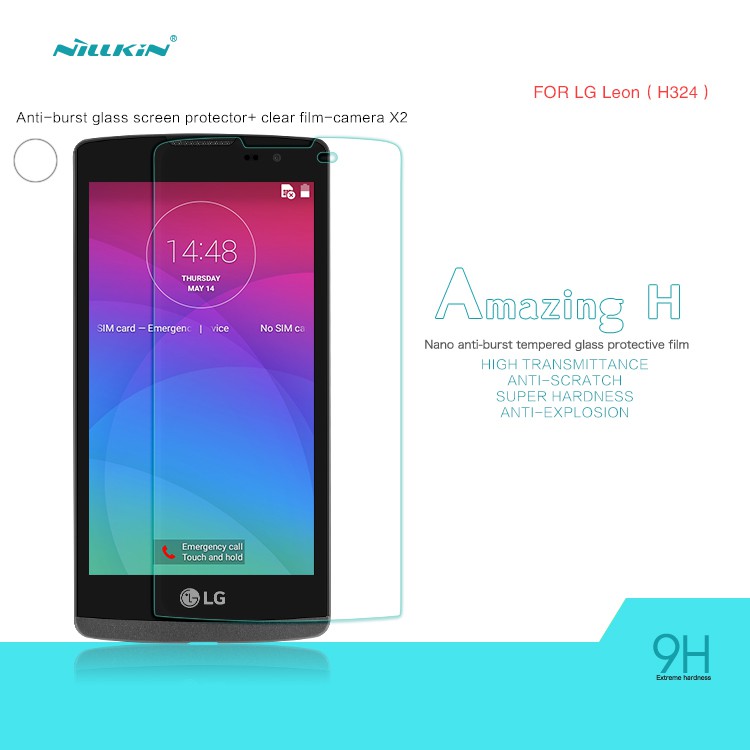 Nillkin Tempered Glass (Amazing H) - LG Leon 4G LTE / LG Leon Dual SIM