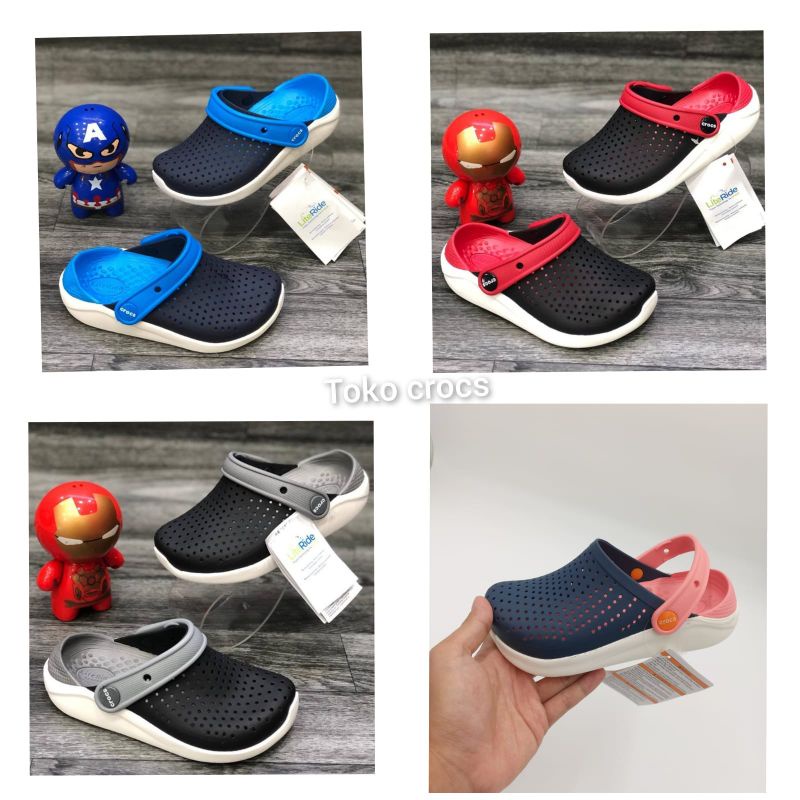 Sandal Crocs literide clog anak / crocs anak / crocs kids-junior