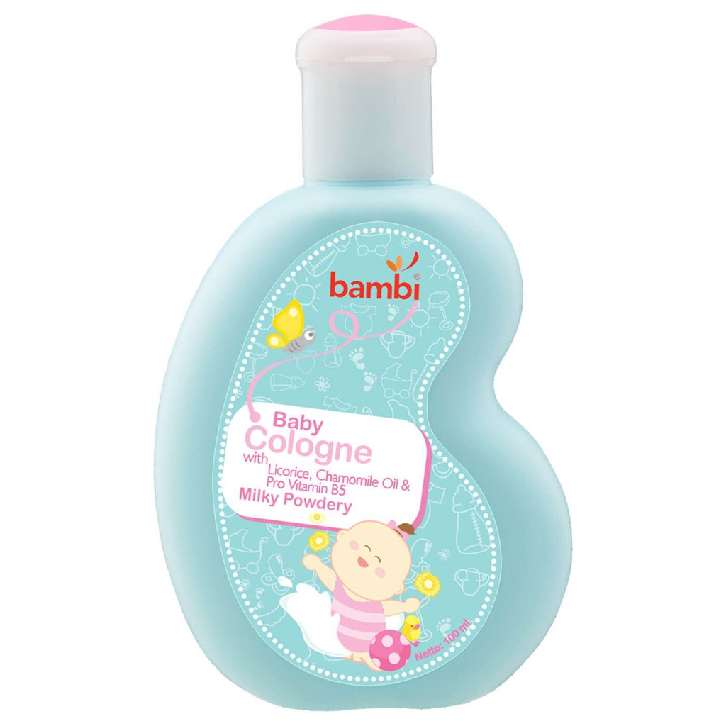 Bambi Cologne Milky Powdery - Cologne Bayi