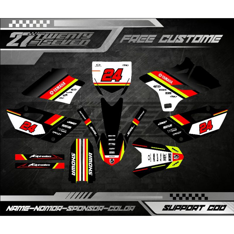 Decal yz decal yz 85 new decal yz 85 decal yz 85 old