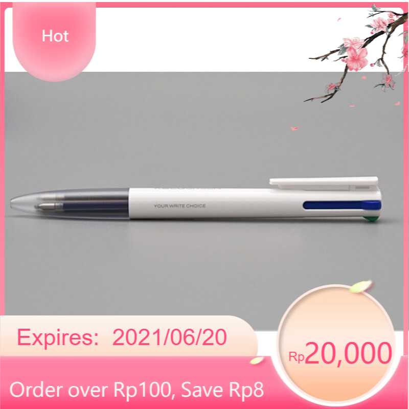 

KACO Refill Tinta Hitam Pulpen Gel Multifunction Pen 0.5mm 4 PCS K1602