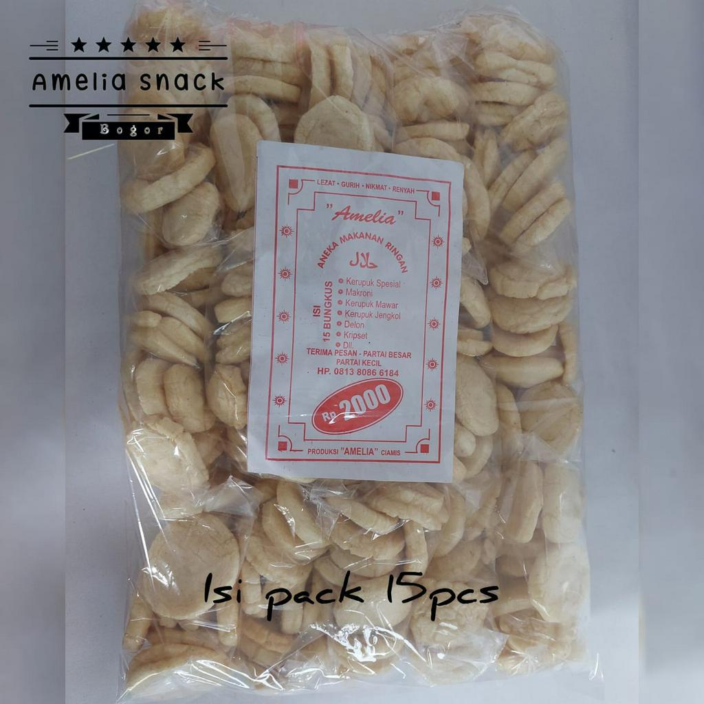 

Kerupuk Udang Kemasan Dua Ribu isi 15pcs Amelia Snack