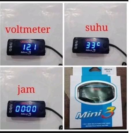 Voltmeter 3 In 1 Universal