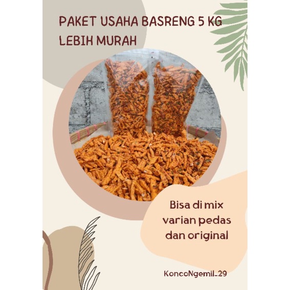 

(PAKET USAHA) BASRENG/BAKSO GORENG NETTO 5 KG