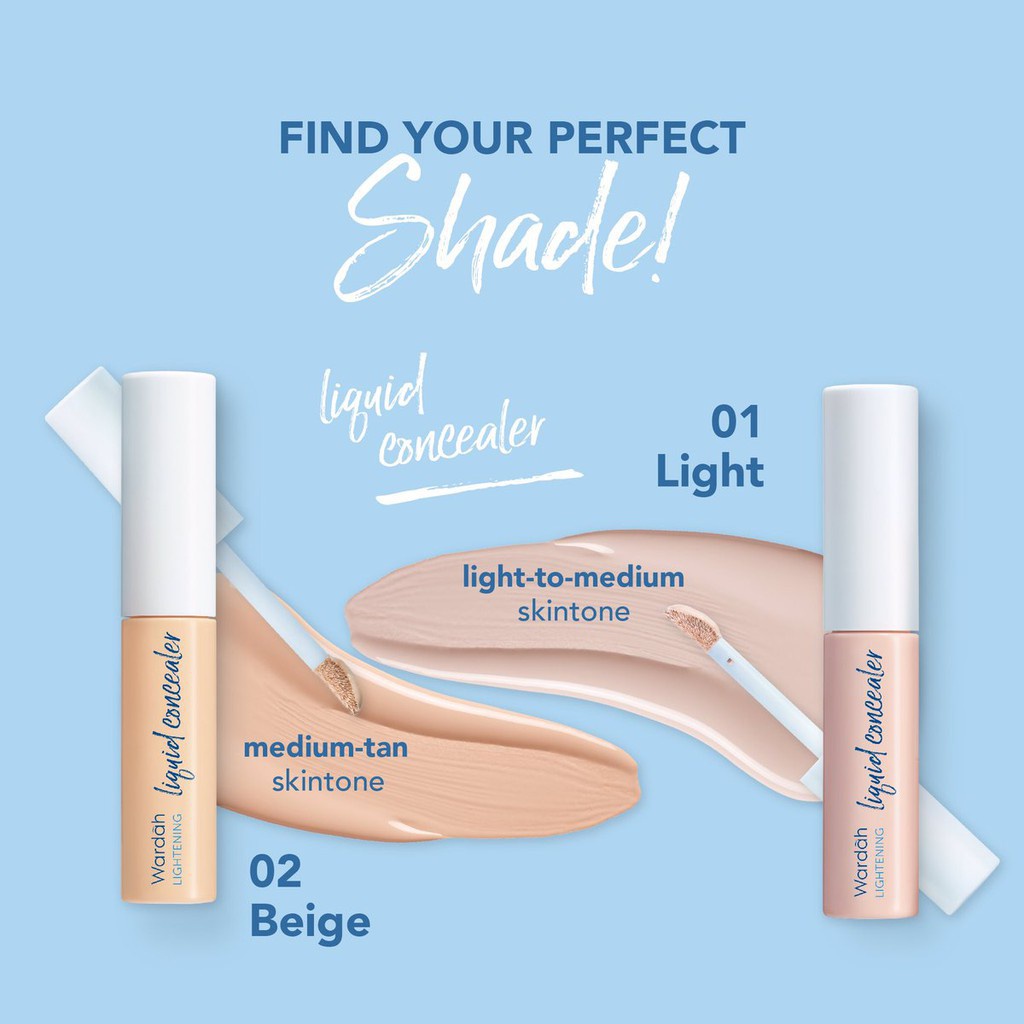 (INEED) WARDAH Lightening Liquid Concealer 7g - Smooth Finish