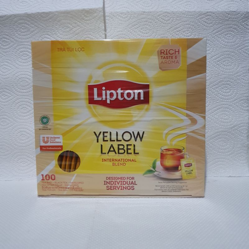 

Teh Lipton Envelope isi 100