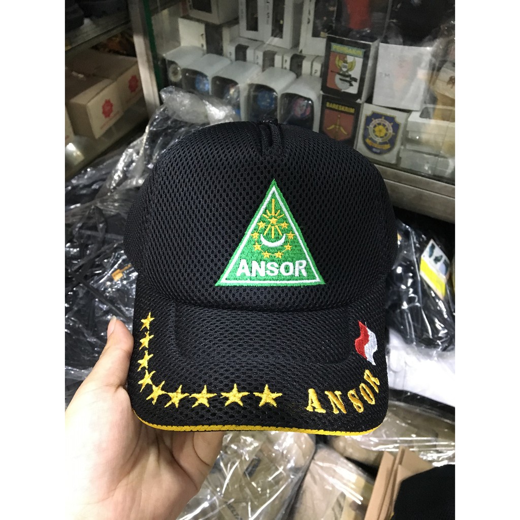 Topi Ansor Topi Jaring Topi Pria