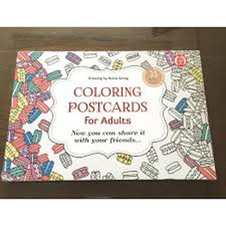Download Coloring Postcard For Adult | Shopee Indonesia