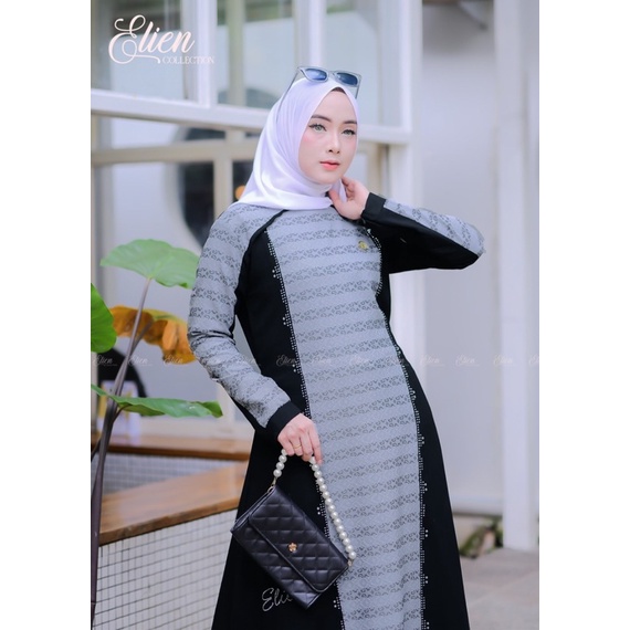 gamis aswan / hikmat kw / gamis terbaru / not  zulfa /not  nazwa / gamis aswan