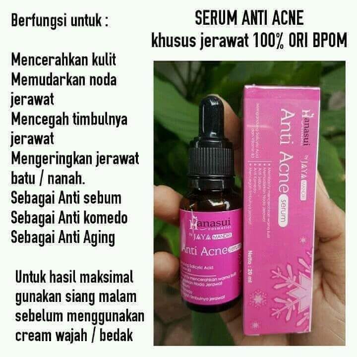 [PINK] SERUM ANTI ACNE HANASUI ORIGINAL BPOM