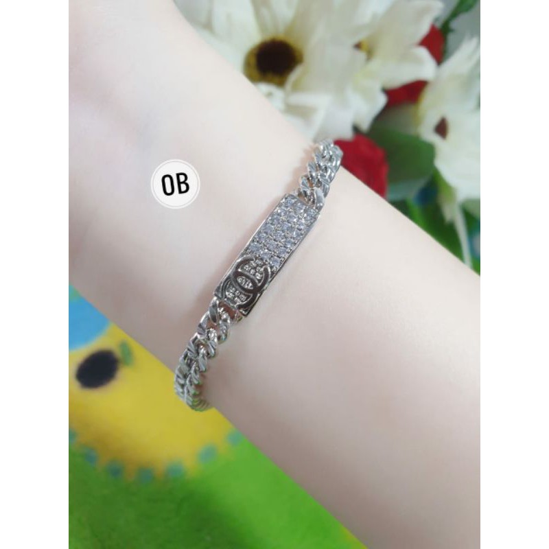 Gelang Xuping Rantai Silver Sisik Naga Kecil N08022002