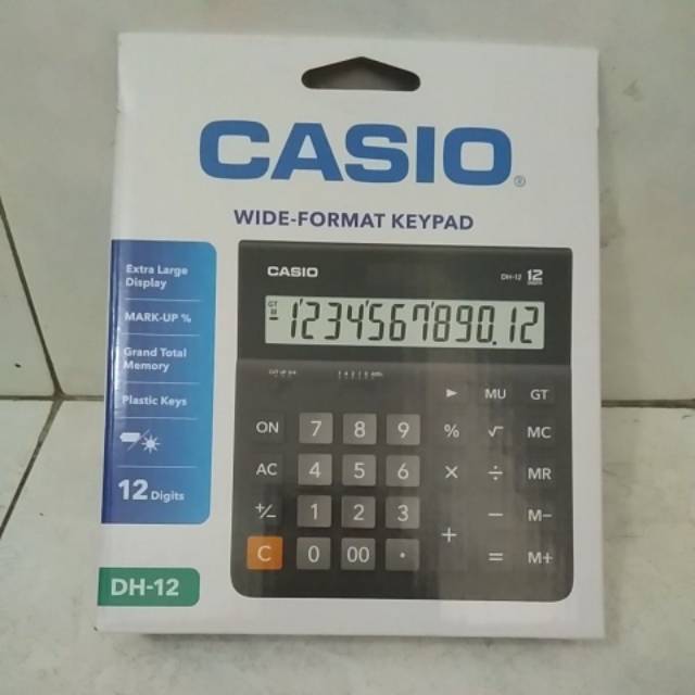 

Calculator Casio DH 12