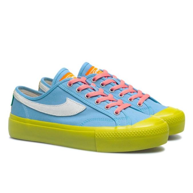 Sepatu Compass Gazelle Matcha Blue Low/High