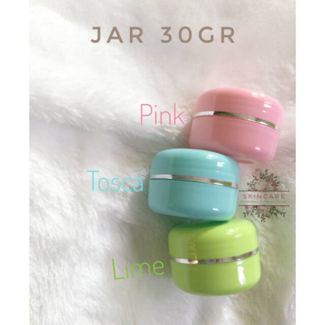Jar Pot 30gr/Pot 30gr/Jar Kosong Kosmetik/Jar Kosong/Jar pot 30gr/Jar kosong/pot 30 gr