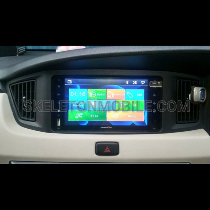 SKELETON HEAD UNIT 7 Inch MP5 SKT-M8197T CALYA