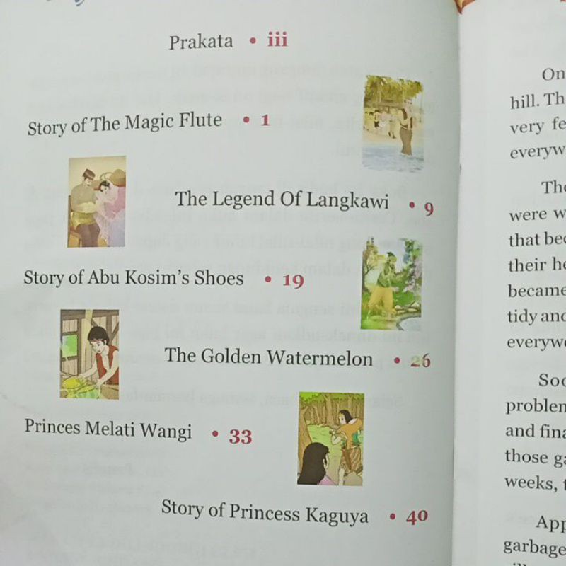Cerita rakyat bahasa Inggris, Indonesian folklore, the angel's lake, the beast prince,   r4-4