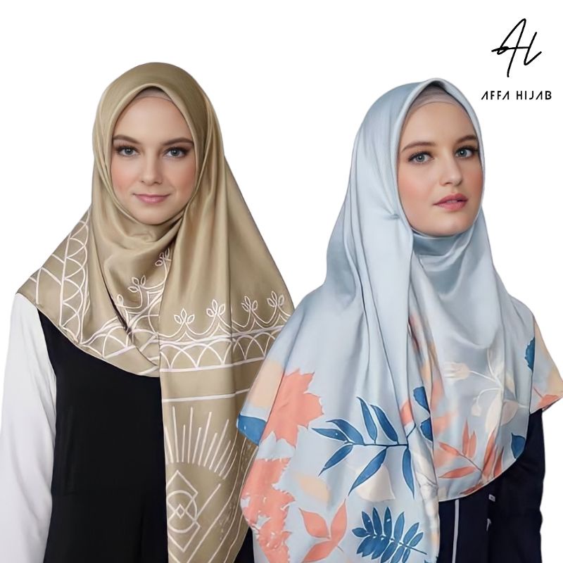 Kerudung Zoya Satin Premium/Premium Scarf Satin Zoya